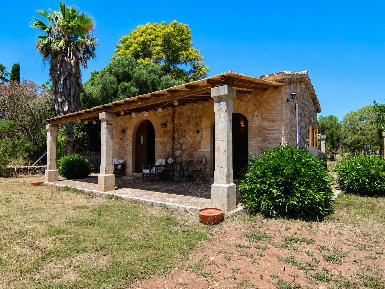 Landhaus, Parkplatz & Klimaanl. - 2 Pers., Bergblick in el Vilà, Pollença