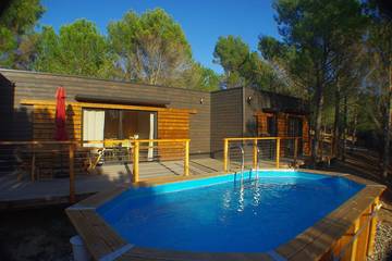 Location de vacances pour 6 personnes, avec jardin et terrasse à Limoux