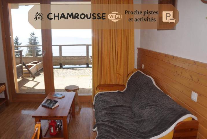 Chalet pour 6 personnes, avec balcon à Chamrousse
