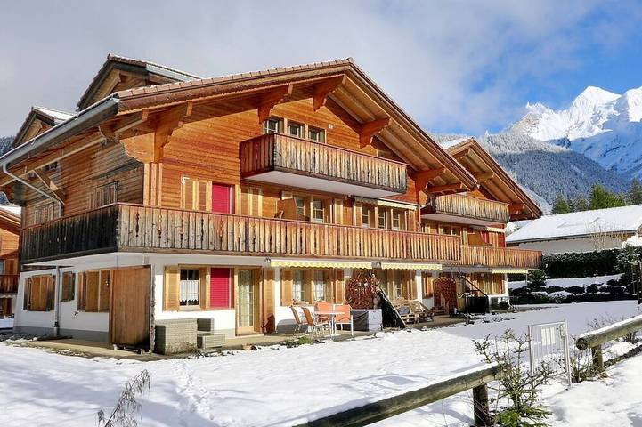 Ferienwohnung für 4 Personen, mit Garten in Kandersteg