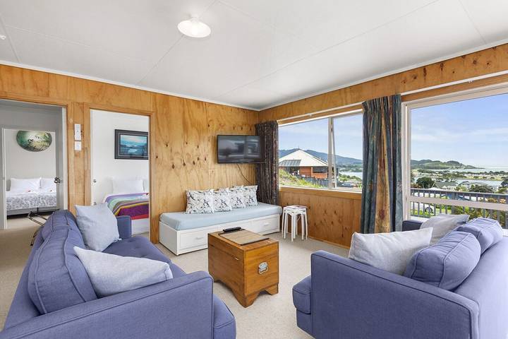 Location de vacances pour 6 personnes, avec balcon et jardin à Raglan - 3