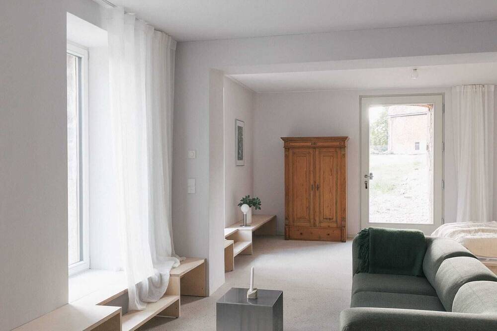 Ganze Wohnung, Gartengeschoss West: Terrassen im Süden und Westen in Werben (Elbe), Westhavelland