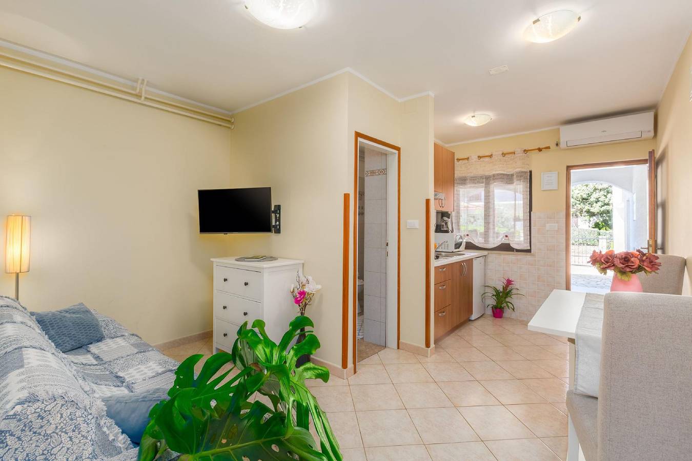 Appartement de vacances entier, Ferienwohnung Bruna mit Parkplatz, in Strandnähe in Poreč, Région de Porec
