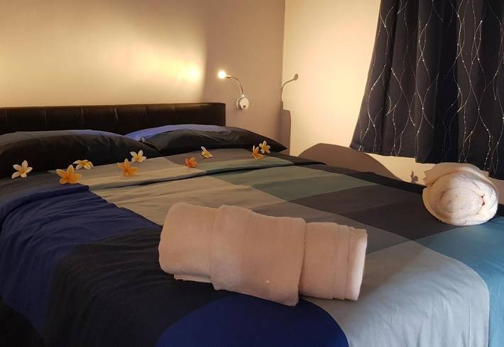 Location de vacances pour 4 personnes, avec piscine ainsi que jardin et vue dans Punaauia - 4