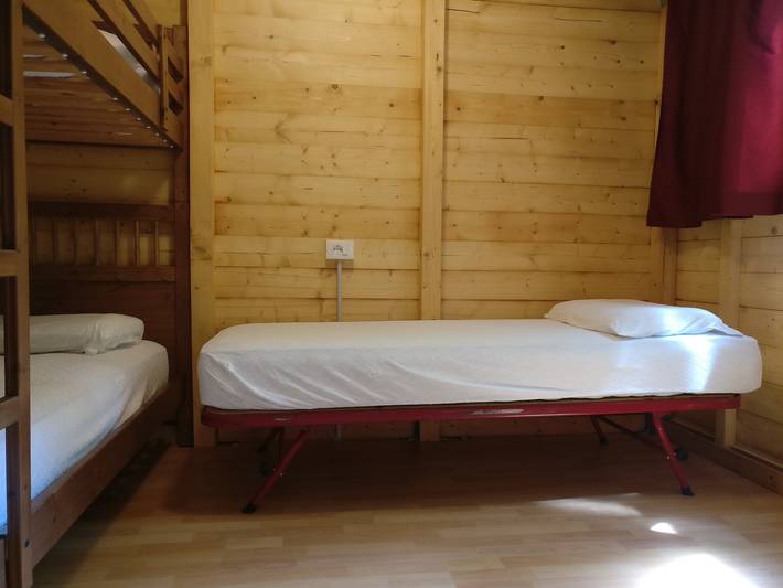 Caravan "Le Sorgenti - Chalet 42" con vista sulle montagne e giardino privato in Palazzuolo sul Senio, Firenze province