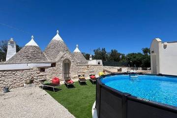 Gîte pour 4 personnes, avec jardin et terrasse à Salento