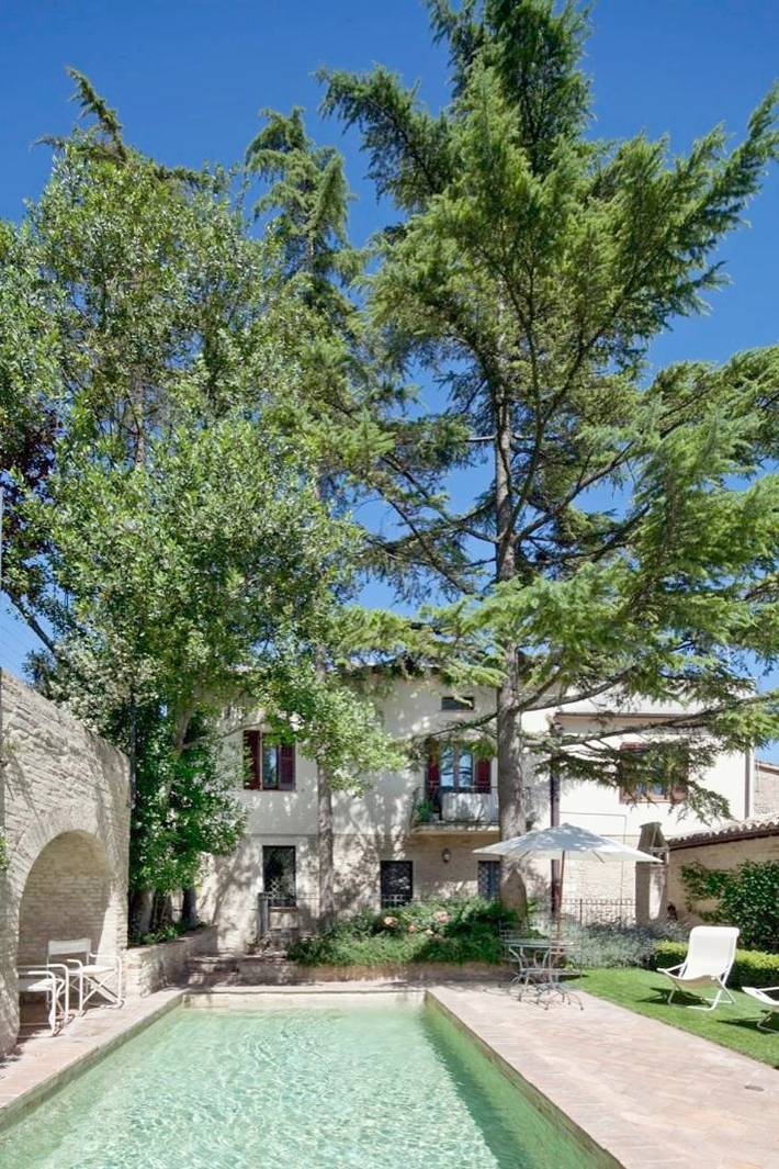 Appartamento per 4 persone, con Terrazza e Giardino nonché Piscina a Montefalco