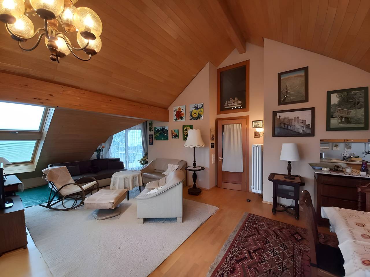 Ganze Wohnung, Ferien-Studio Säntisblick Og – See- und Alpenblick, Balkon und Wlan in Radolfzell, Radolfzell am Bodensee