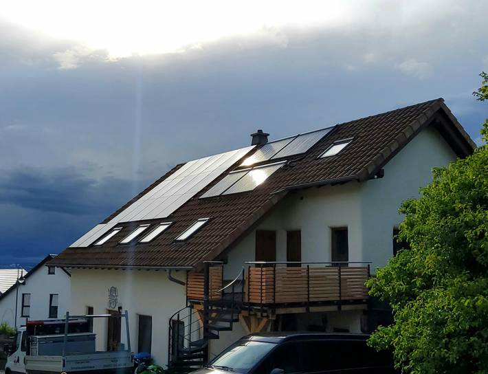 Ganze Ferienwohnung, Ferienwohnung Strohballenhaus Suppes in Hofbieber, Rhön-Hessen