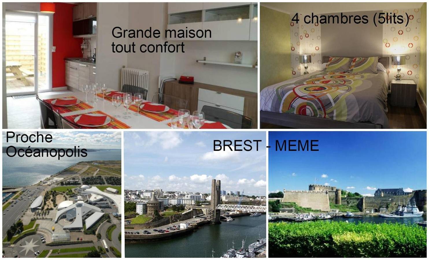 Entire apartment, Gite Brest at the End of the Pier – One of Fabie’s Gîtes in Brest, Brest region