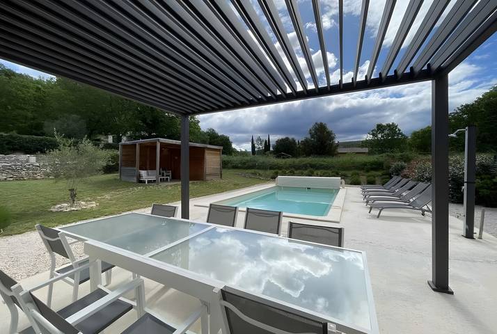 Maison de vacances pour 8 personnes, avec Jardin à Salavas