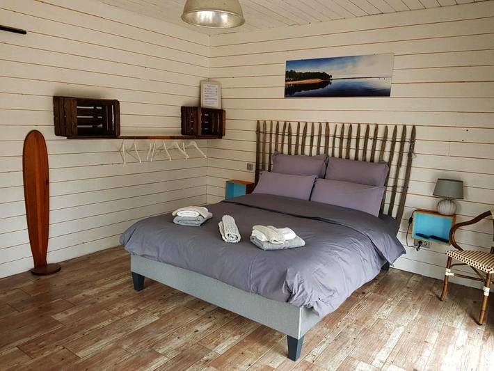 Location de vacances pour 3 personnes, avec vue et jardin ainsi que sauna et piscine dans Lac d'Hourtin Carcans - 4