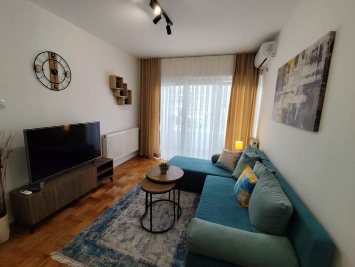 Gîte pour 4 personnes, avec balcon à Skopje