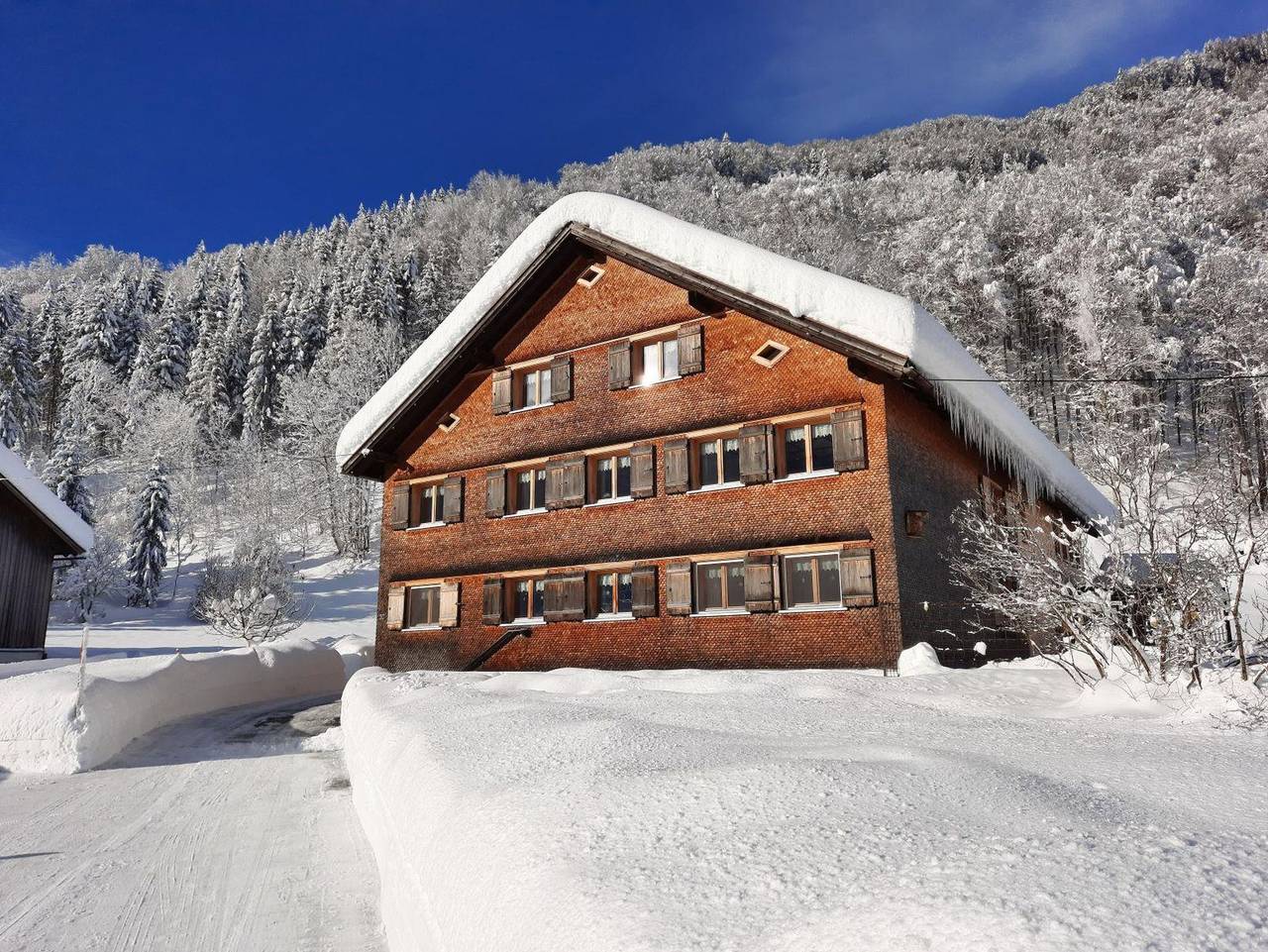 Ganze Ferienwohnung, Haus Dekker - Appartement 2-4 Personen in Mellau, Bregenzerwald