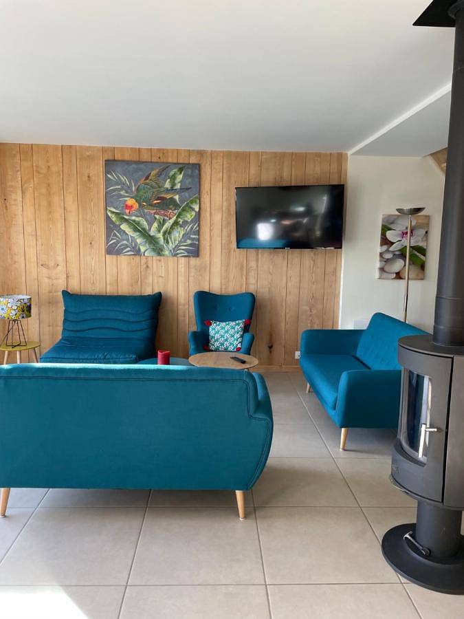Location de vacances pour 6 personnes, avec Terrasse ainsi que Jardin et Vue à Asté - 2