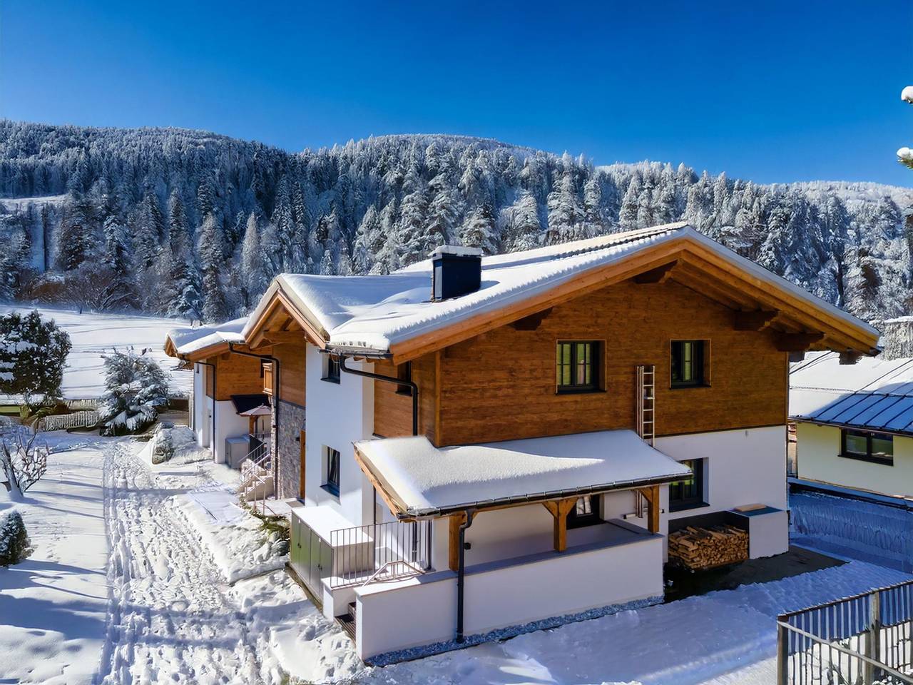 Modernes Chalet mit Zirbensauna am Skilift in Wagrain, Ski Amadé