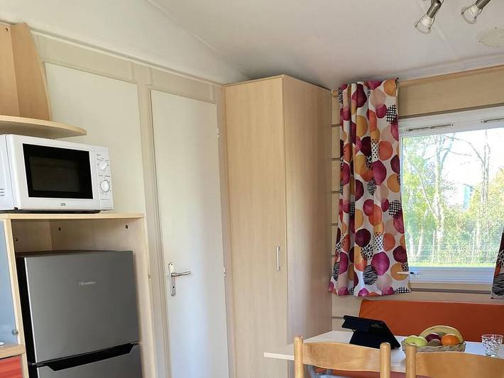 Camping La Cigaline - Mobilheim 4 personen - Duras mit Klimaanlage in Montpon-Ménestérol, Périgord Blanc