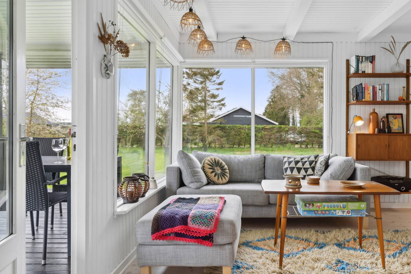 Ferienhaus nahe Strand, Wald und charmantem Hou in Saksild Strand, Odder und Umgebung