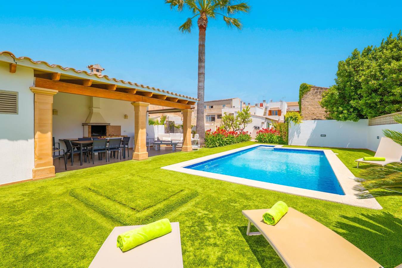 Can Serra (Santa Margalida) - Hermosa casa de pueblo con piscina privada. Wifi gratis. in Santa Margalida, Mallorca Norte