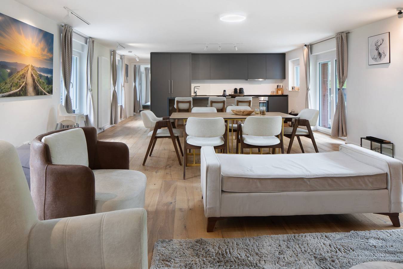 Appartamento intero, Elmend’s Wellnessoase: sauna, vista montagna e terrazza privata in Hofsgrund, Oberried