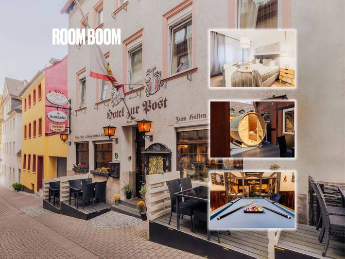 Location de vacances pour 22 personnes, avec balcon/terrasse et sauna, adapté aux familles à Sankt Goar