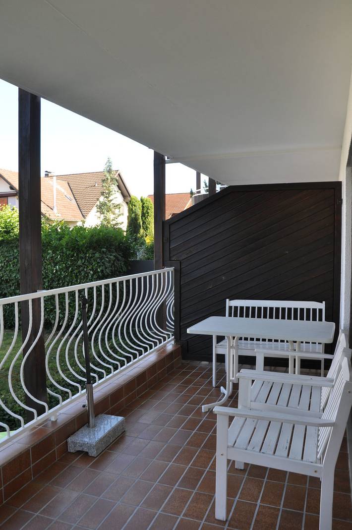 Ganze Wohnung, Haus Kubus - Ferienwohnung 4, 70qm, 1 Schlafzimmer, 1 Wohn-/Schlafraum, max. 4 Pers. in Langenargen, Region Bodensee-Oberschwaben