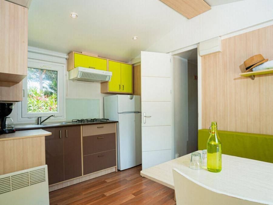 Camping Calypso - Mobilheim 4 personen - Klassische Reihe - Sun 4/6 pers in Torreilles, Côte d'Améthyste