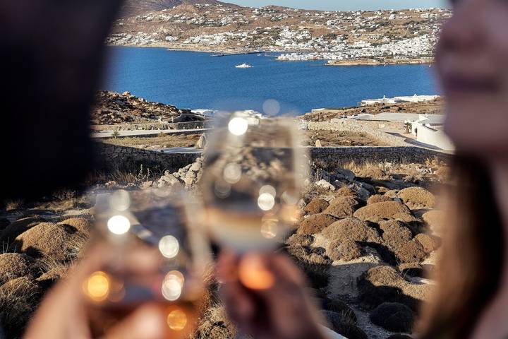 Villa pour 13 personnes, avec jardin et vue sur l’océan dans Mykonos - 4