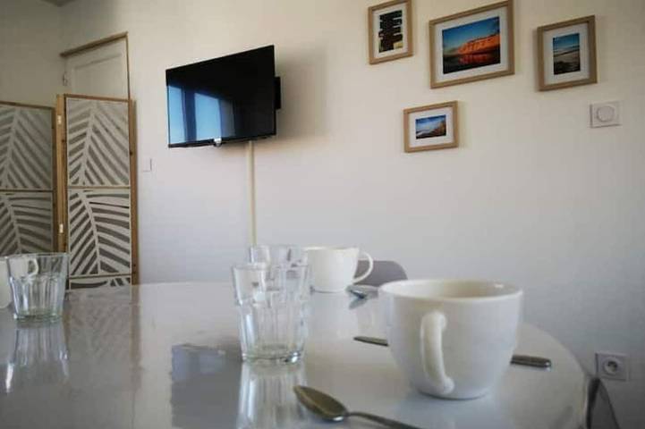 Entire apartment, T2 - Appartement 1 Chbre Wissant in Wissant, Boulogne-sur-Mer region