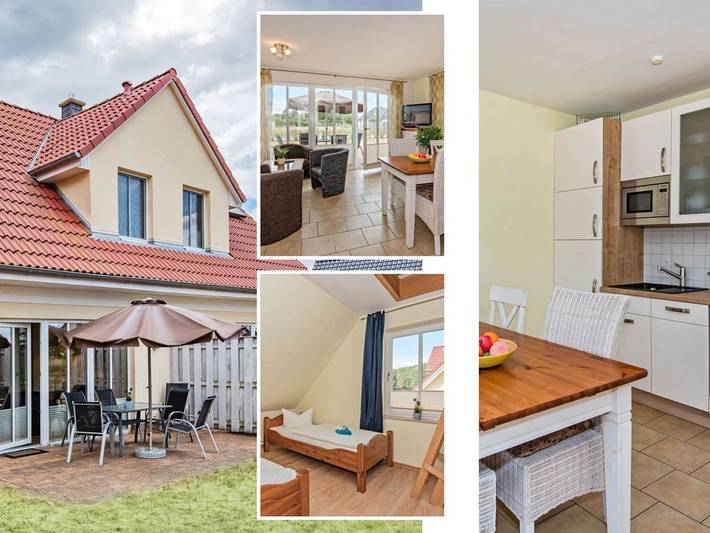 Ferienhaus für 6 Personen, mit Garten und Terrasse in Korswandt