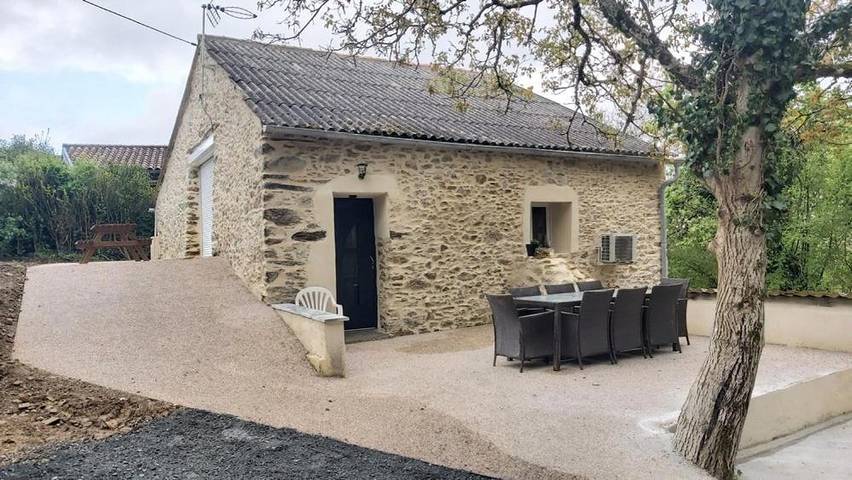 Maison de vacances pour 8 personnes, avec piscine et jardin