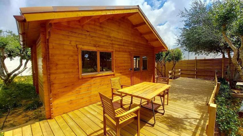 Casa rural para 4 personas, con Terraza además de Jardín y Vistas en El Palmar (Andalucía)
