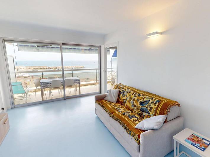 Apartamento entero, Apartamento con aire acondicionado y parking frente al mar in Roquebrune-Cap-Martin, Costa mediterránea (Francia)
