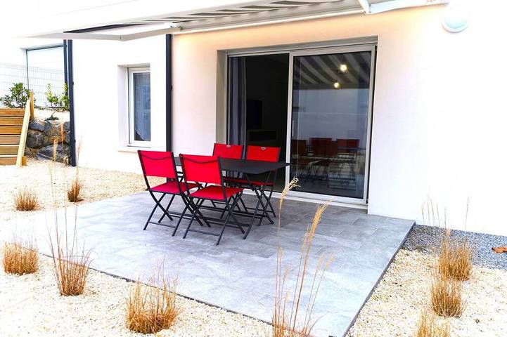 Maison de vacances pour 4 personnes, avec jardin et terrasse, animaux acceptés