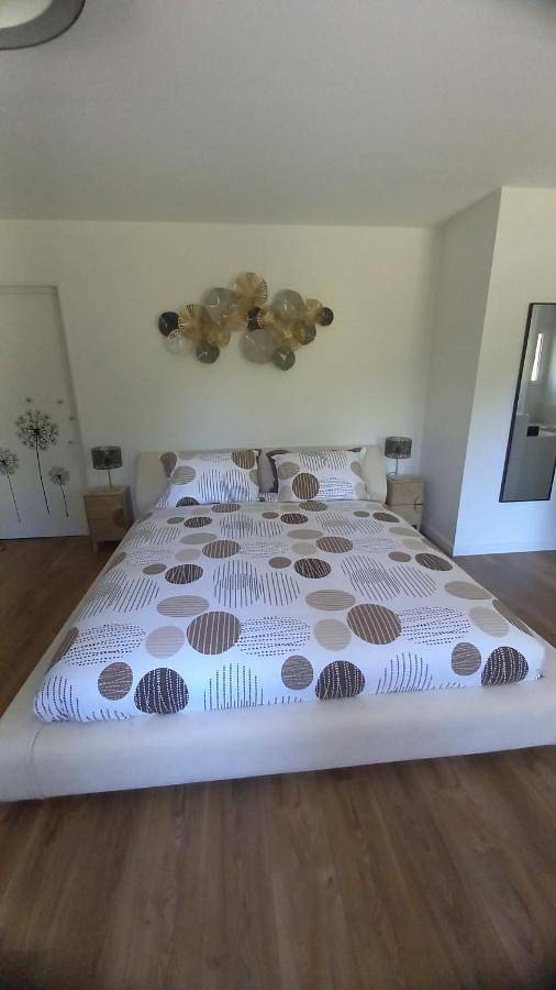 Location de vacances pour 2 personnes, avec vue et terrasse ainsi que piscine et jardin à Singleyrac - 4