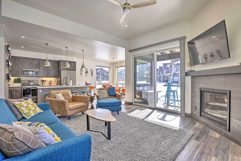 Hike, Ski, Golf, & Fish: Silverthorne Townhome! in Silverthorne, Arapaho and Roosevelt National Forests