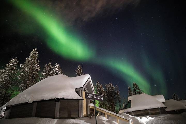 Vakantiepark voor 4 personen, with Whirlpool and Terras as well as Sauna and Uitzicht in Finland