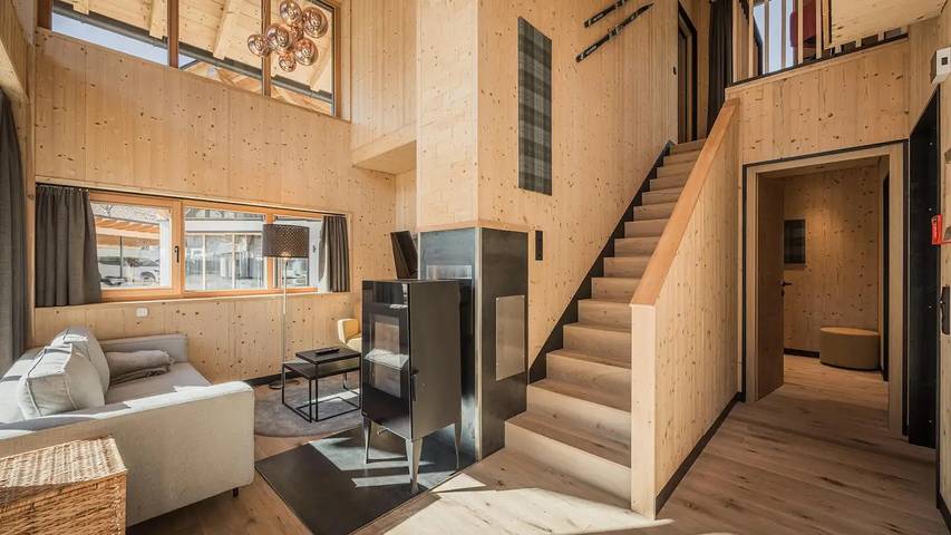 Chalet für 5 Personen, mit Terrasse und Sauna in Bichlbach