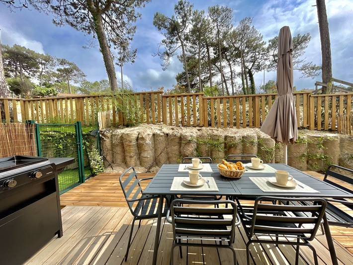 Villa for 4 people, with Terrace and Garden in Lacanau