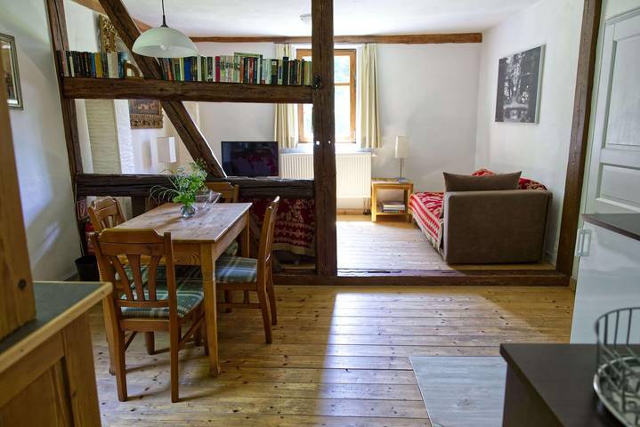 Ferienwohnung für 2 Personen, mit Ausblick und Garten in Bad Liebenstein - 4