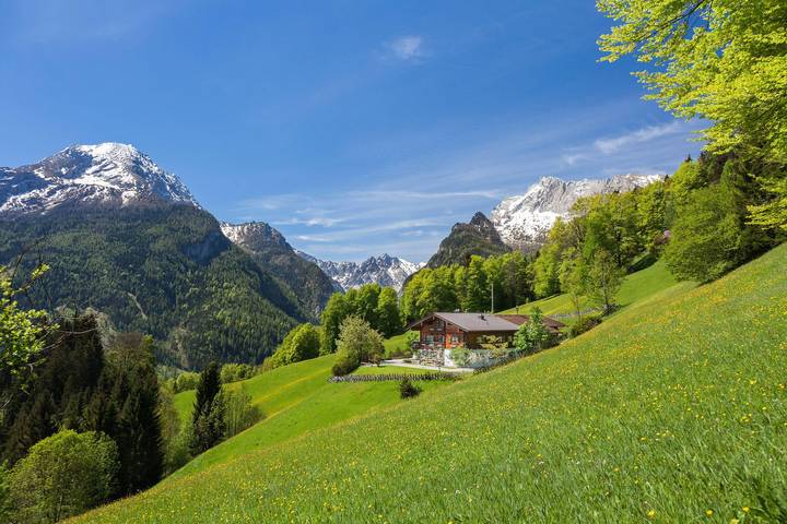 Gîte pour 2 personnes, avec Balcon ainsi que Terrasse et Jardin dans Schonau Am Konigssee - 2