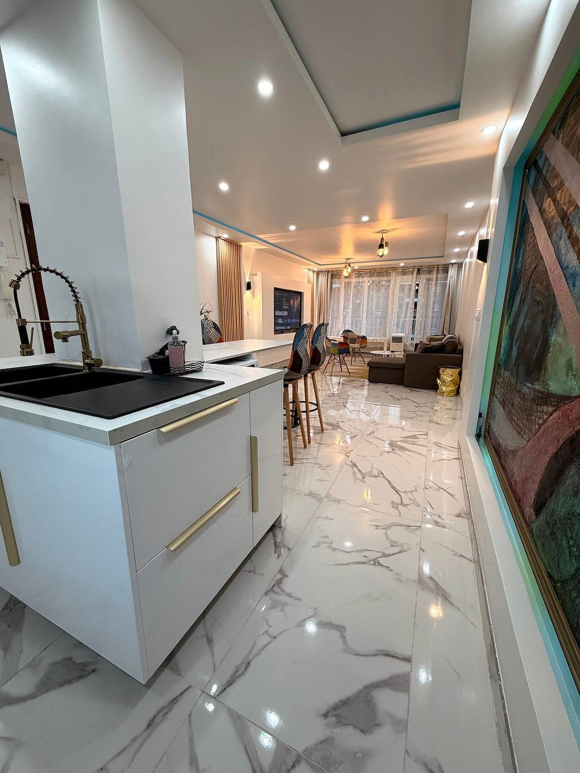 Appartement entier, Appartement « Le Cocoon Des Lierres » avec balcon et Wi-Fi in Survilliers, Val-d'Oise