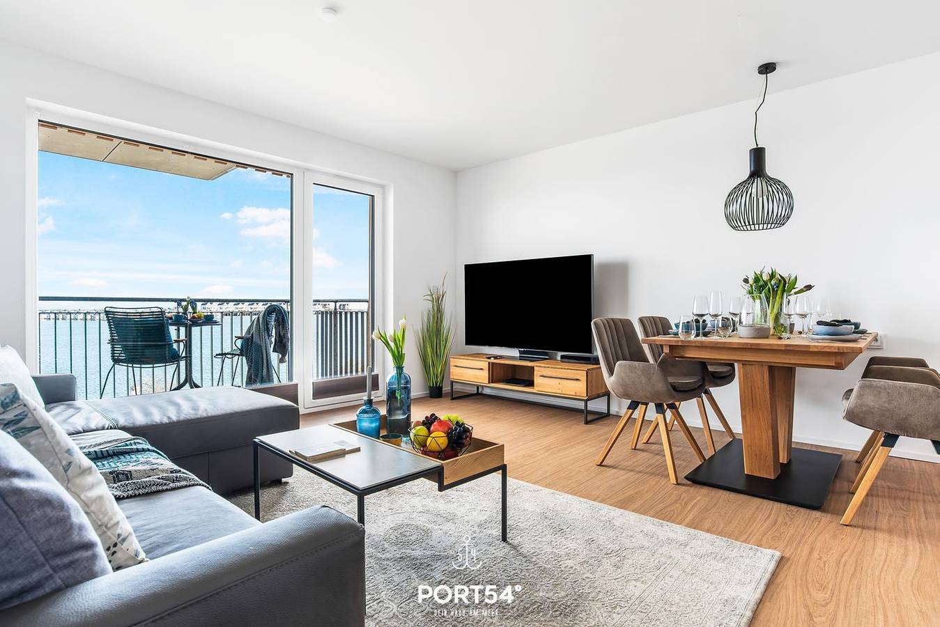 Hafenflair 1 - Harbor view, balcony, waterfront location, 1st floor, bathroom, foto 11