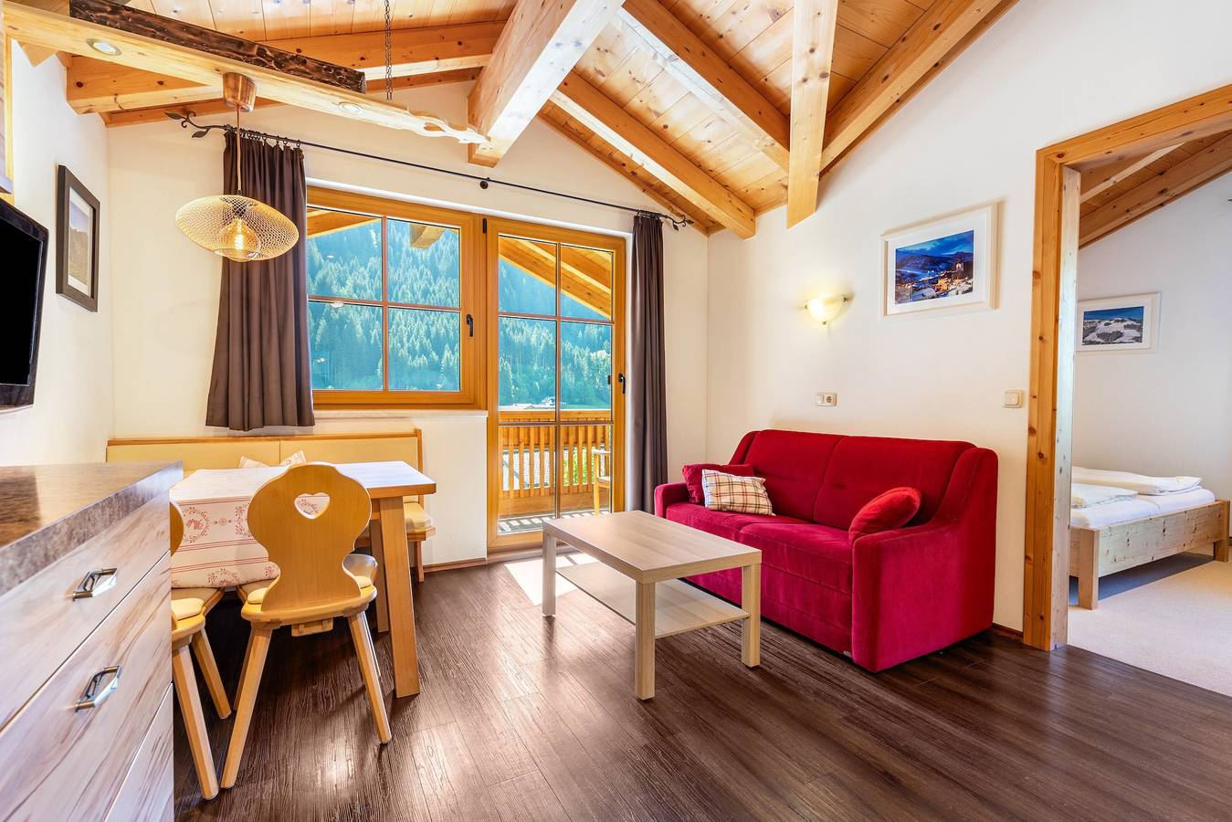 Ganze Wohnung, Apartment 'Stockinger A2' mit Bergblick, Gemeinschaftsgarten und Wlan in Großarl, Ski Amadé