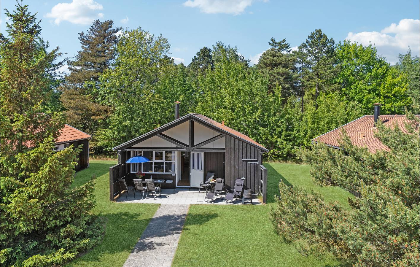 Vakantiehuis voor 6 personen met terras in Væggerløse, Zweedse Oostzee