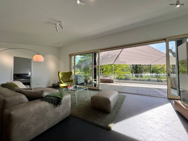 Ferienwohnung für 6 Personen, mit Balkon und Garten sowie Seeblick und Ausblick in Radolfzell am Bodensee - 2