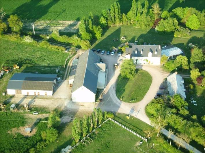 Maison de vacances pour 3 personnes, avec Terrasse et Jardin ainsi que Piscine et Vue