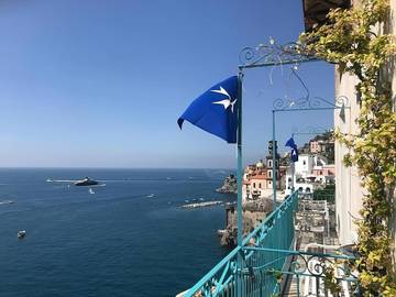Gîte pour 4 personnes, avec balcon et vue à Castiglione
