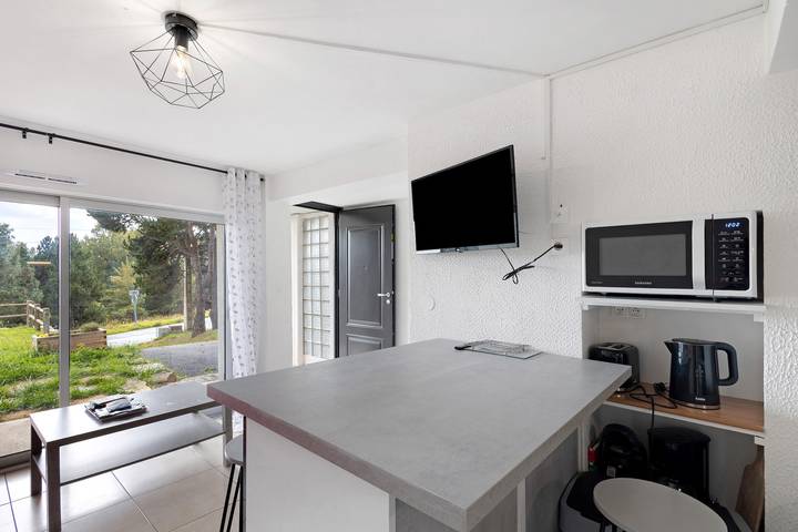 Appartement de vacances pour 3 personnes, avec balcon et jardin dans les Pyrénées