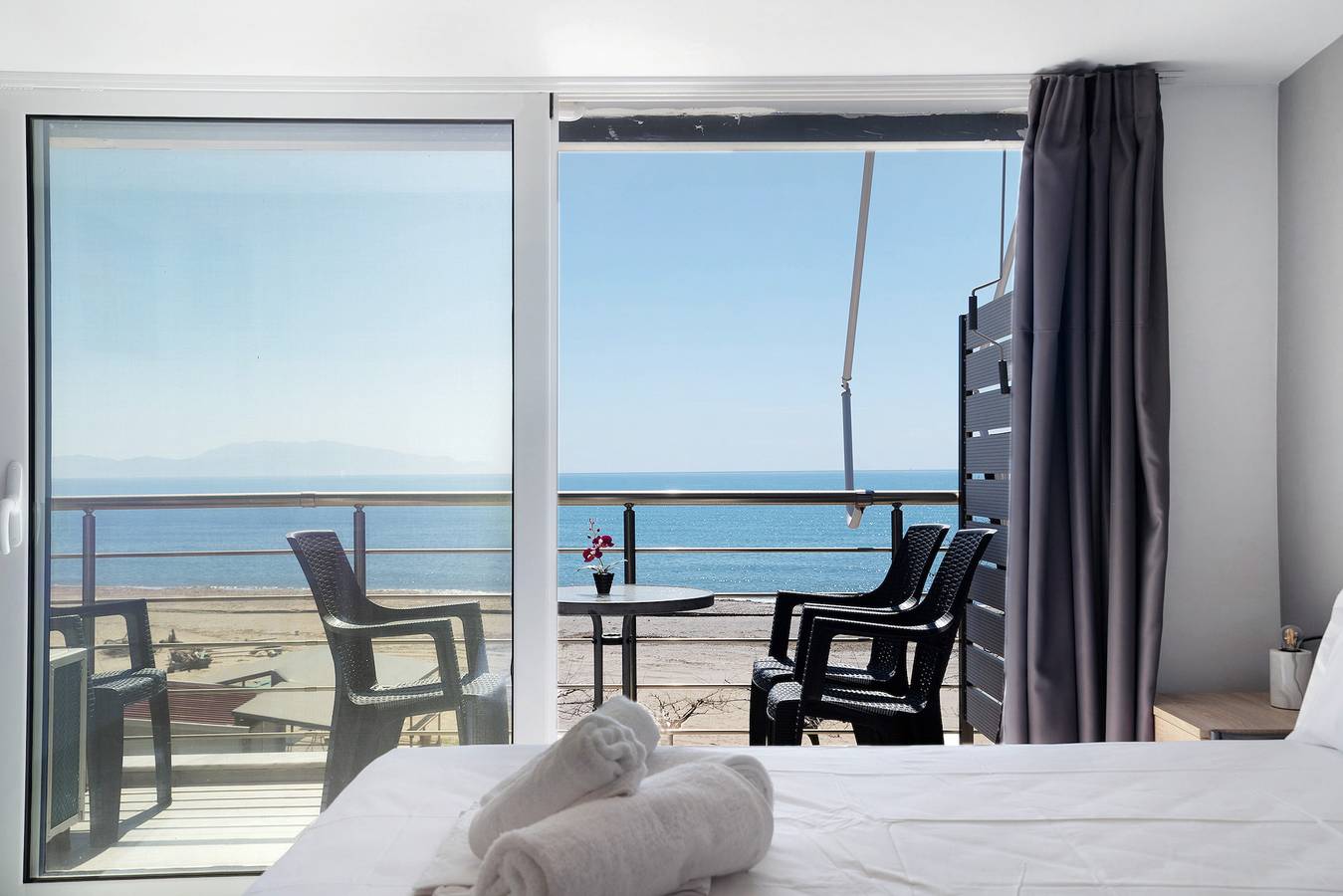 Ganzes Studio, Studio-Apartment 'Iguana 17' mit Meerblick, Wlan und Klimaanlage in Preveza Regionalbezirk